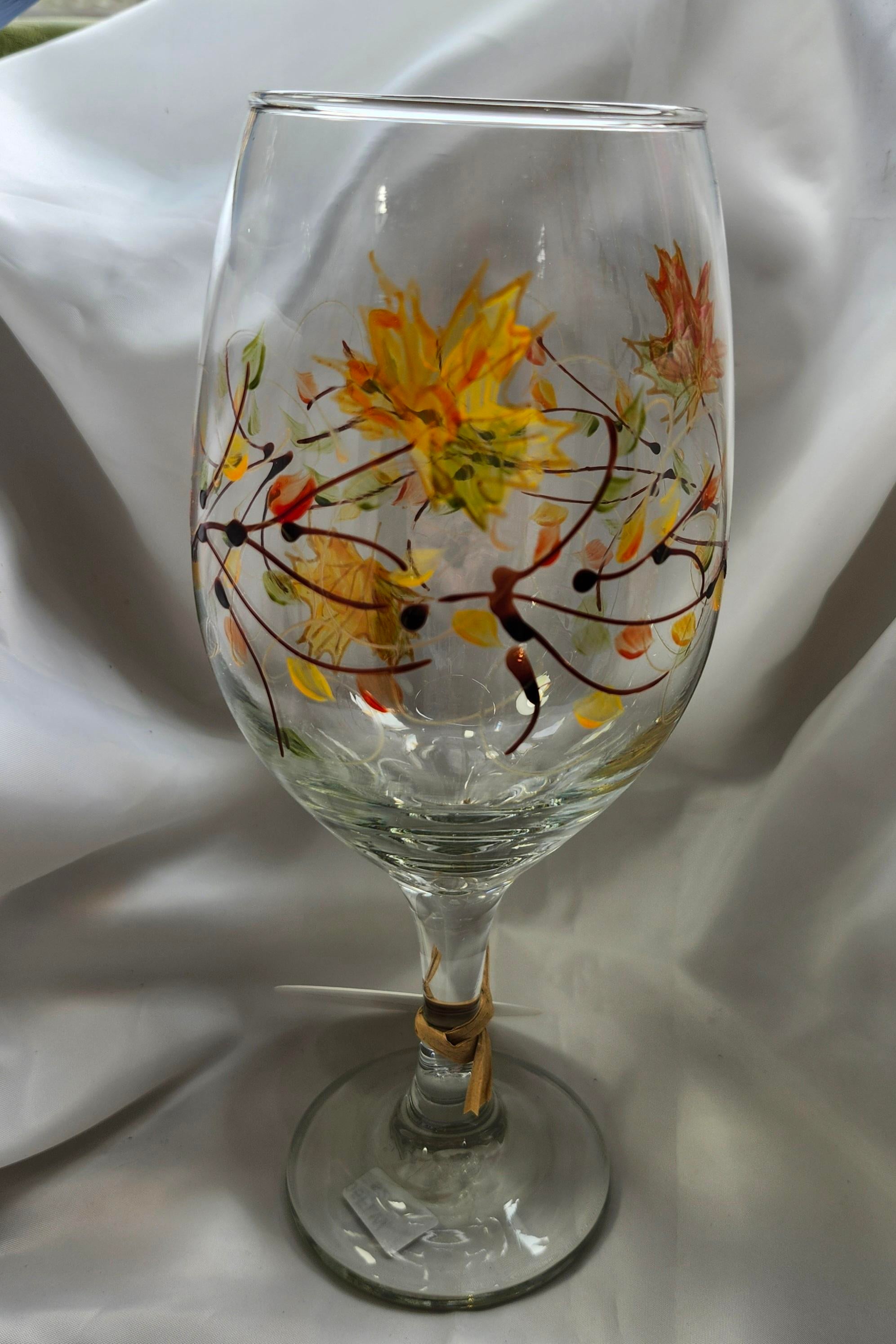 GLASSWARE FALL Leaves Mixed | Sage Jewelry & Gifts